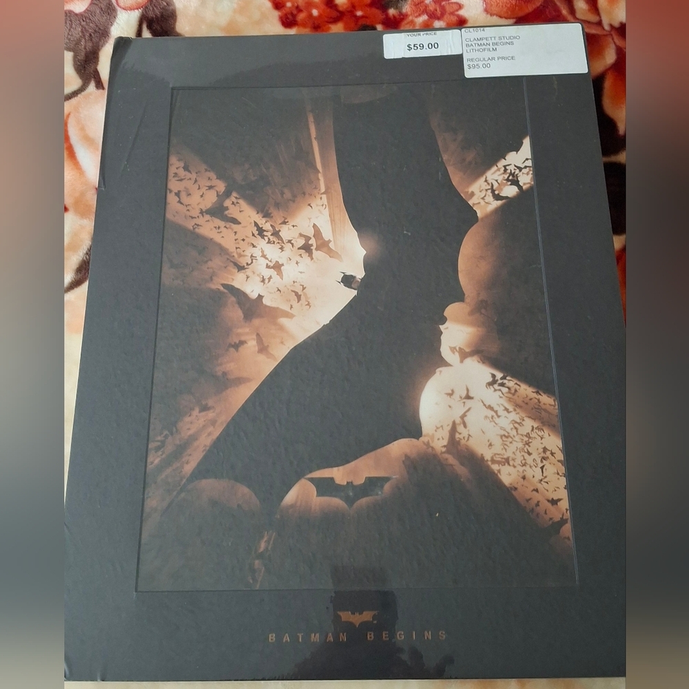 DC Comic Batman Begins One Sheet Wall Poster 22.4L" X 14.7W"